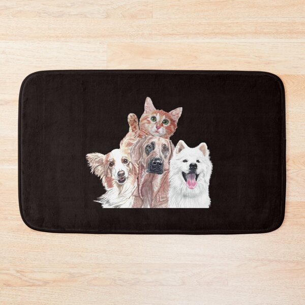 Item preview, Three dog, 1 cat collage! designed and sold by daveand65.
