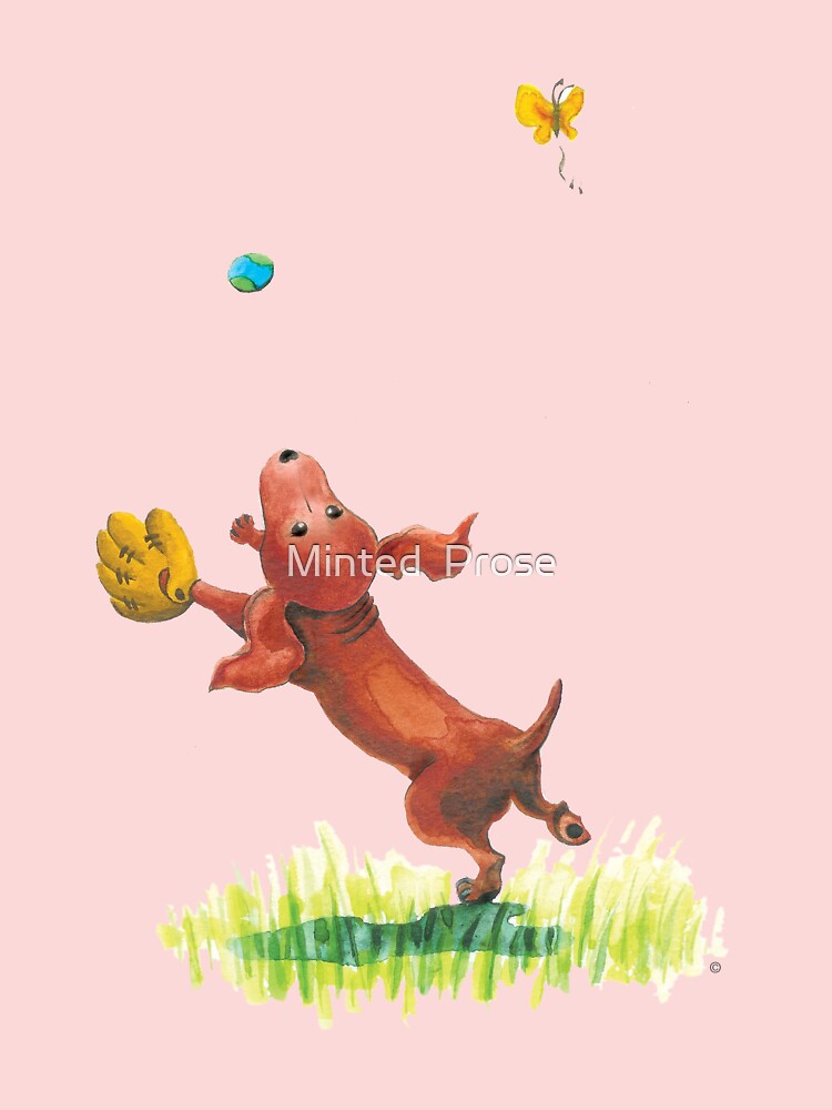 Thumbnail 2 of 2, Baby One-Piece, A Dachshund’s Wish designed and sold by Minted Prose.