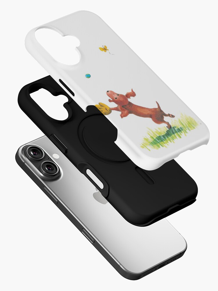 Thumbnail 2 of 4, iPhone Case, A Dachshund’s Wish designed and sold by MintedProse.
