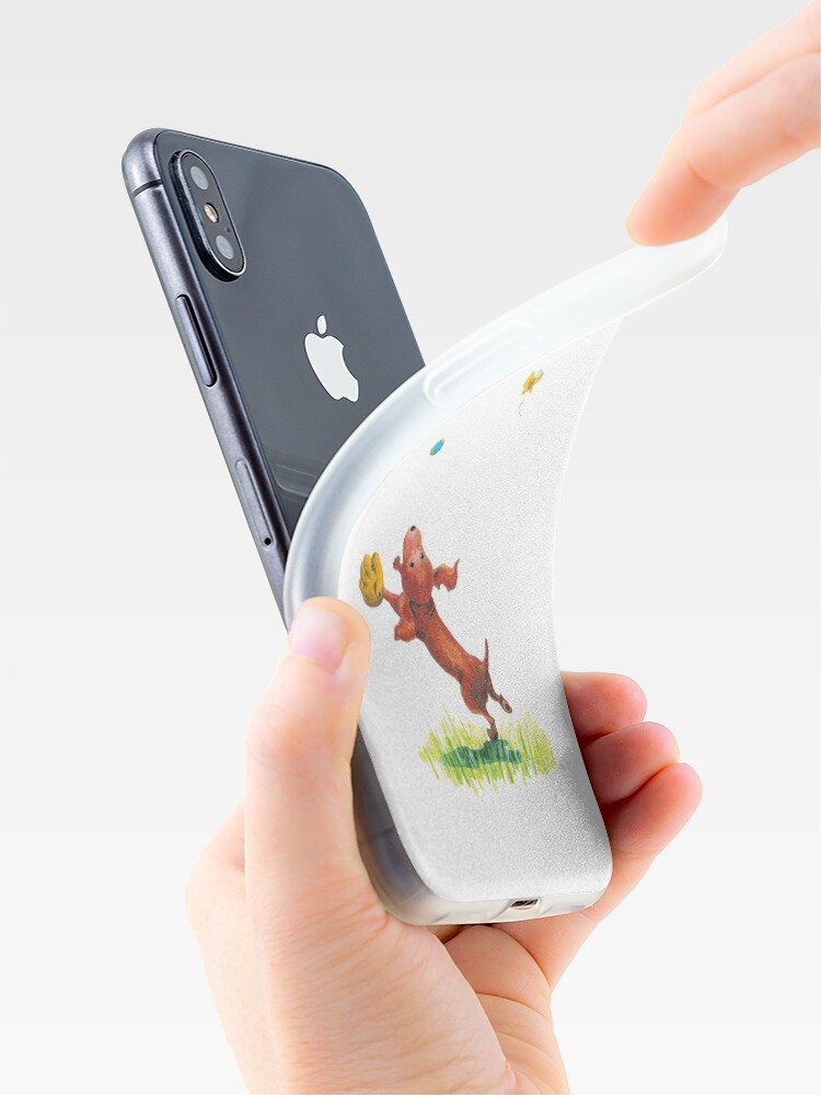 Alternate view of A Dachshund’s Wish iPhone Case & Cover