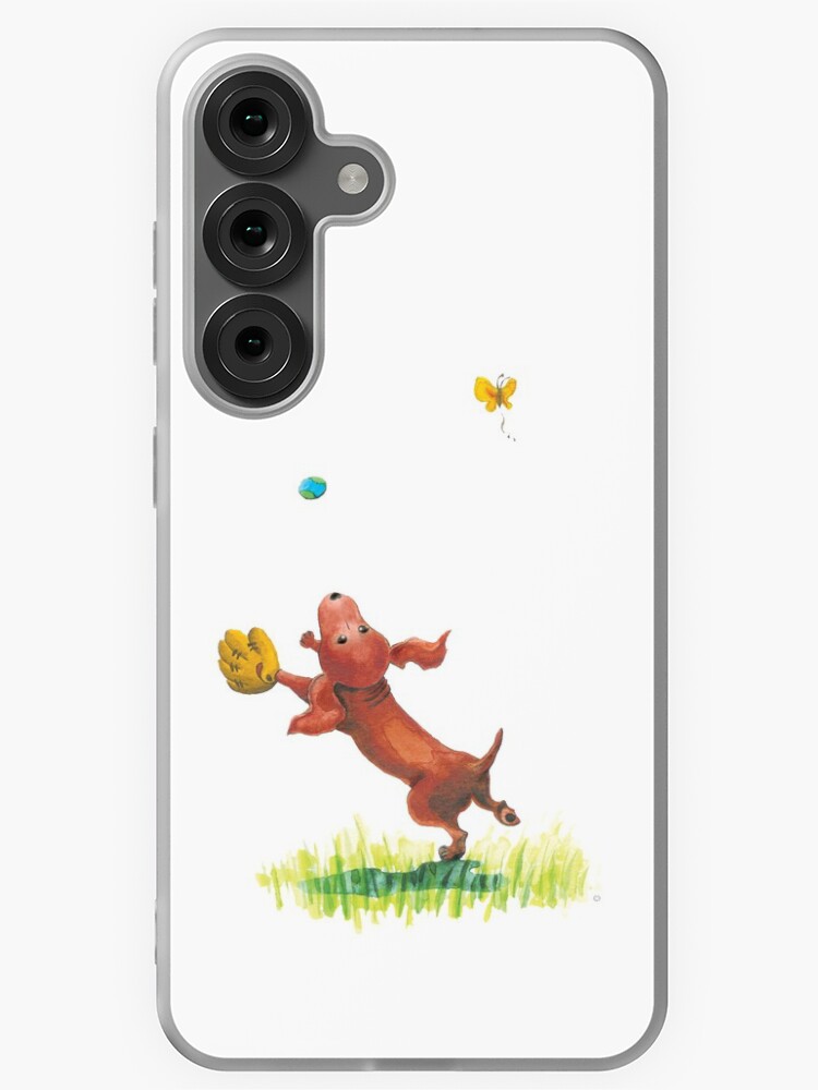 Thumbnail 1 of 4, Samsung Galaxy Phone Case, A Dachshund’s Wish designed and sold by MintedProse.