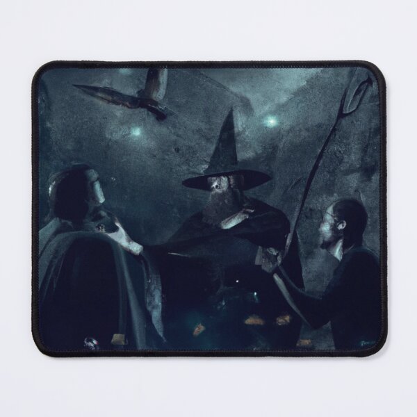 Item preview, illustration of three wizards talking among themselves designed and sold by optimusprime39.