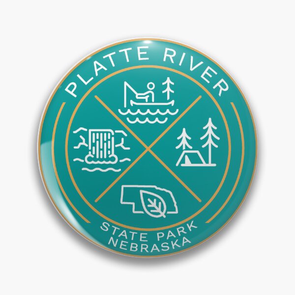 Artikelvorschau, Platte River State Park NE heraldisches Logo entworfen und verkauft von VanyaKar.