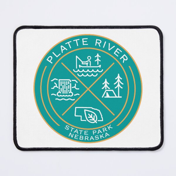 Artikelvorschau, Platte River State Park NE heraldisches Logo entworfen und verkauft von VanyaKar.