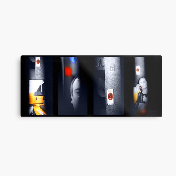 DimmedEyes&TimeFissures Metal Print