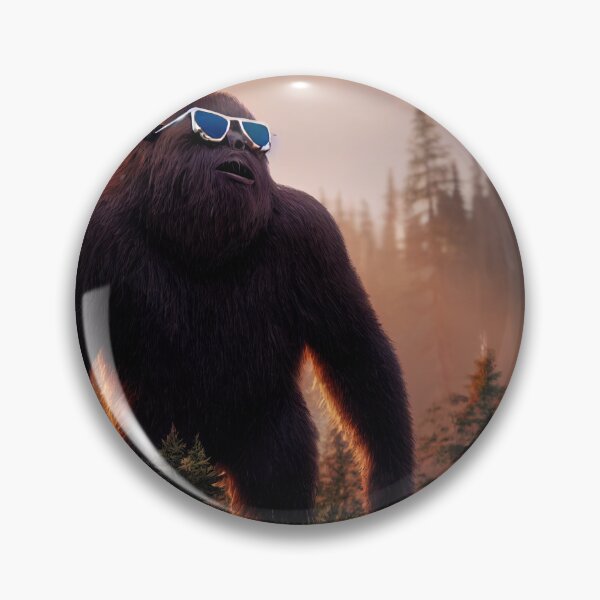 Item preview, Sasquatch Wearing Sunglasses designed and sold by GrassrootsGreen.