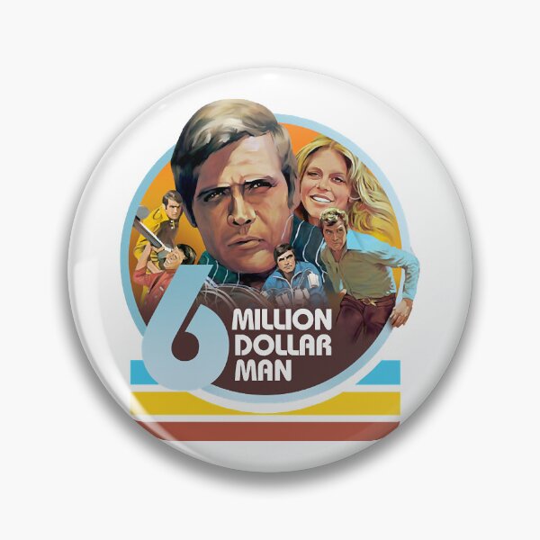 Item preview, six million dollar man  designed and sold by NoahGalea.