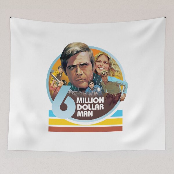 Item preview, six million dollar man  designed and sold by NoahGalea.