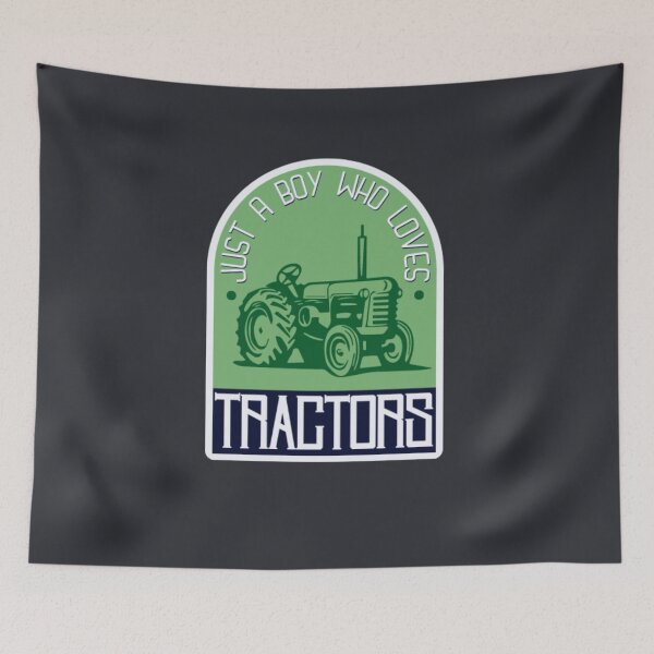 Item preview, Just a boy who loves tractors |tractor lovers | Cool designed and sold by Happiness-pills.