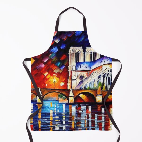Artikelvorschau, Blick auf Notre-Dame de Paris bei Sonnenuntergang entworfen und verkauft von AM FineArtPrints.
