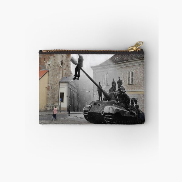 Item preview, Budapest - Castle Hill - German Tank in Kapisztrán square 1944 - 2019 designed and sold by Marc Redmond.