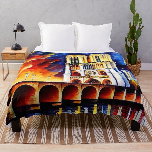 Item preview, View of Notre-Dame de Paris at sunset designed and sold by AM FineArtPrints.