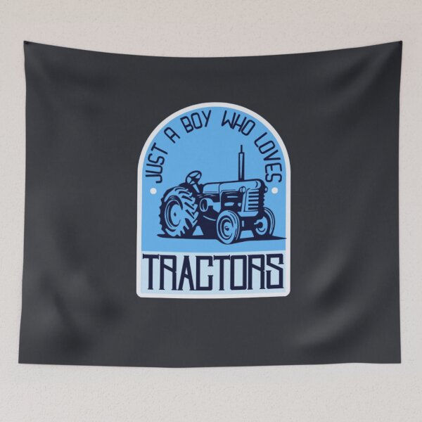 Item preview,  Just a boy who loves tractors |tractor lovers | Cool designed and sold by Happiness-pills.