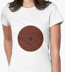 Autumn Pattern Women's Fitted T-Shirt