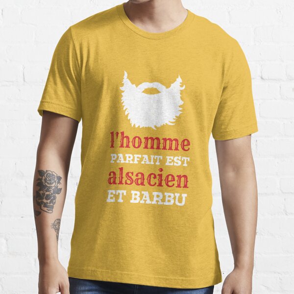 t shirt humour homme barbu