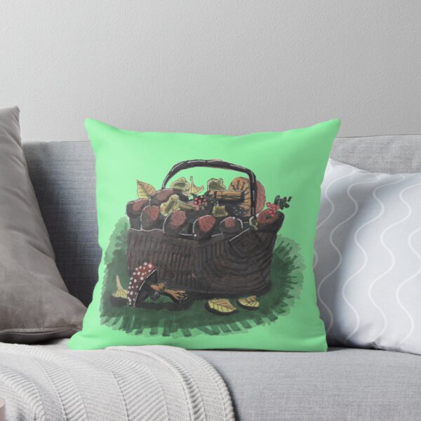 Item preview, Basket of Mushrooms designed and sold by mila-ola.