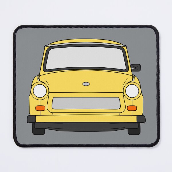 Item preview, Trabant 601 front yellow color designed and sold by EdimDesign.