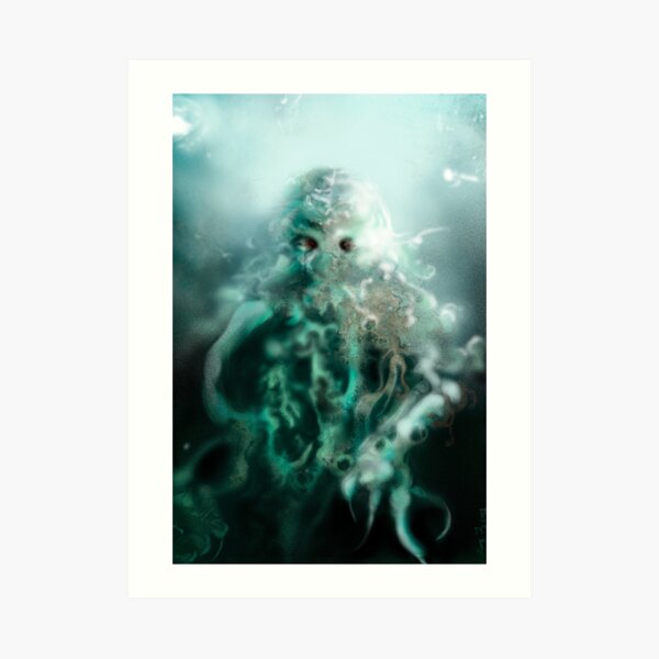 Cthulhu fhtagn Art Print