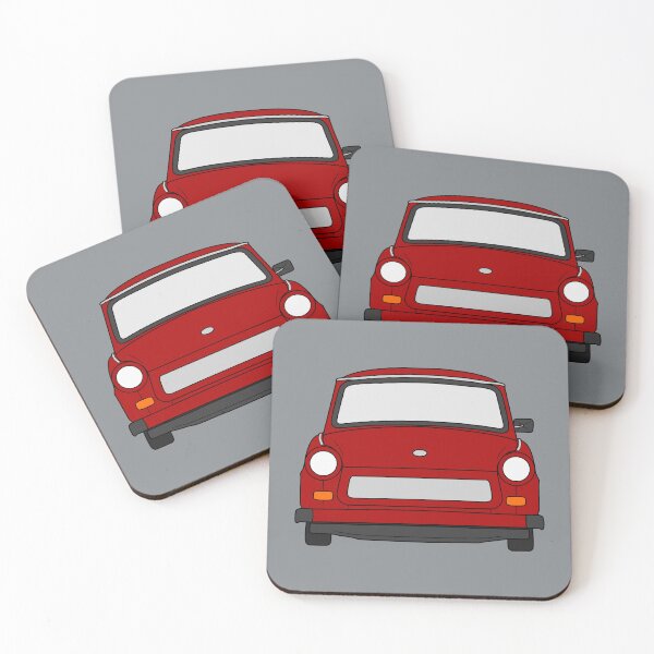 Item preview, Trabant 601 front red color designed and sold by EdimDesign.