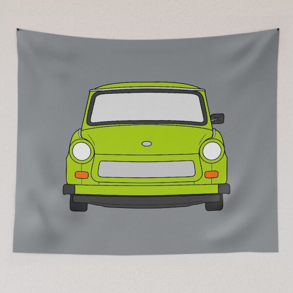 Item preview, Trabant 601 front green color designed and sold by EdimDesign.