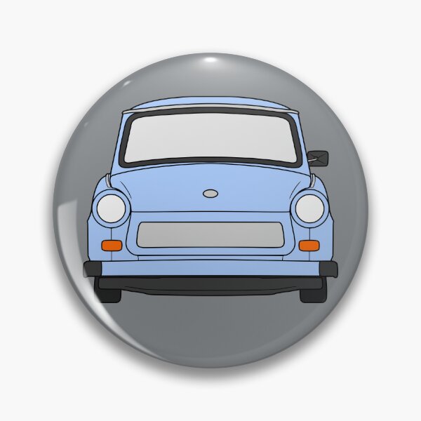 Item preview, Trabant 601 front blue color designed and sold by EdimDesign.