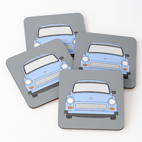 Item preview, Trabant 601 front blue color designed and sold by EdimDesign.