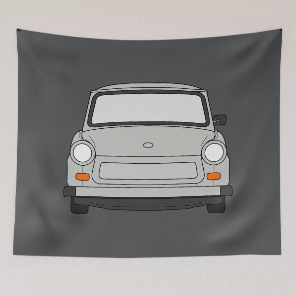 Item preview, Trabant 601 front gray color designed and sold by EdimDesign.