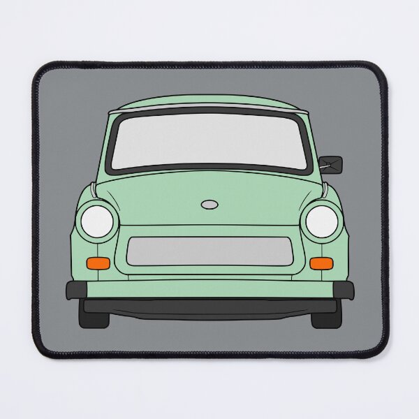 Item preview, Trabant 601 front pastel green color designed and sold by EdimDesign.