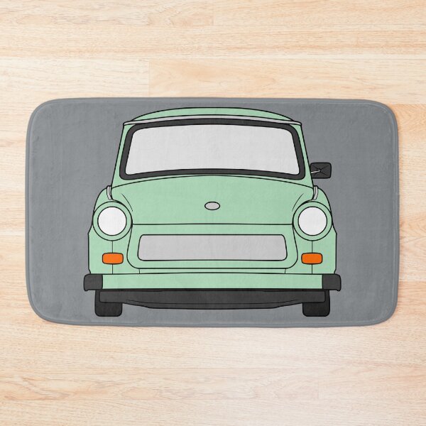 Item preview, Trabant 601 front pastel green color designed and sold by EdimDesign.