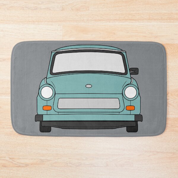 Item preview, Trabant 601 front pastel blue color designed and sold by EdimDesign.
