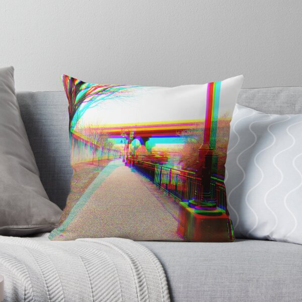Richmond - Walking Path Throw Pillow