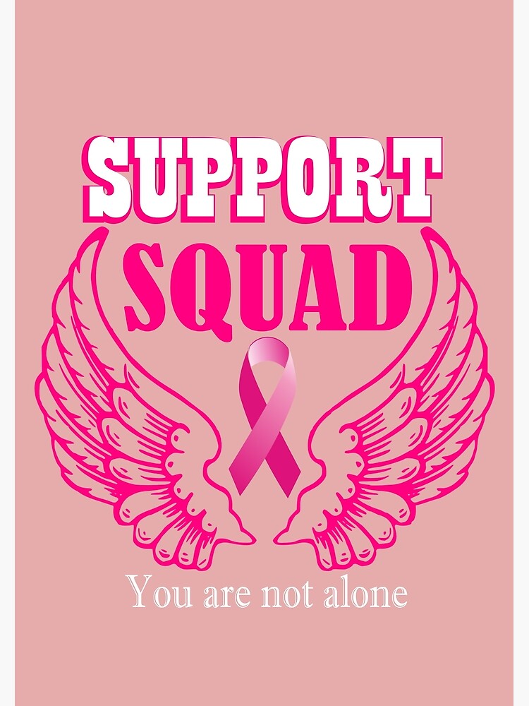 Breast Cancer Support Squad Shirt In October We Wear Pink Ghosts