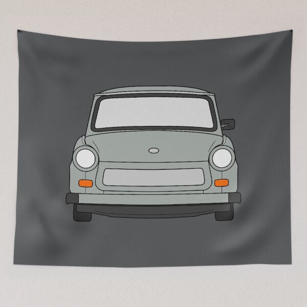 Item preview, Trabant 601 front gray color designed and sold by EdimDesign.