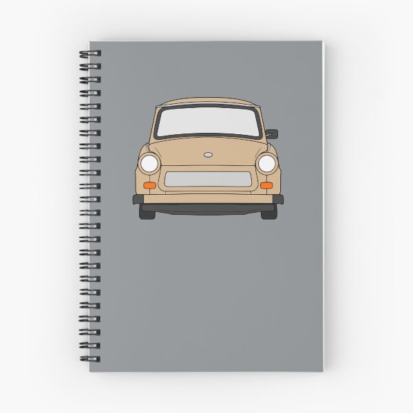 Item preview, Trabant 601 front pastel brown color designed and sold by EdimDesign.