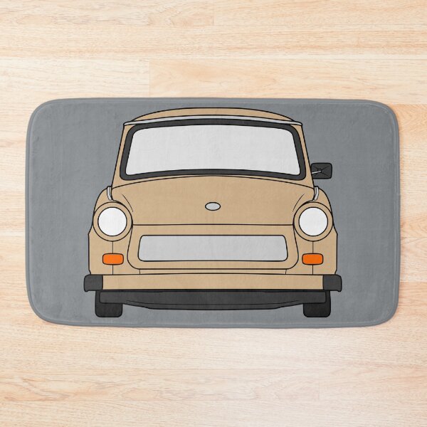 Item preview, Trabant 601 front pastel brown color designed and sold by EdimDesign.