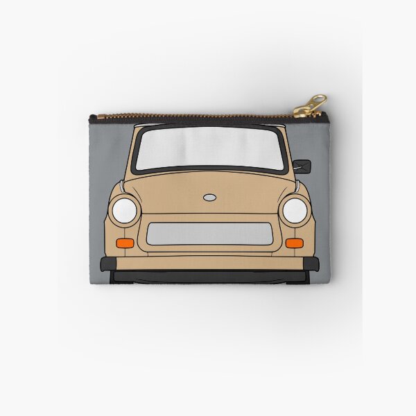 Item preview, Trabant 601 front pastel brown color designed and sold by EdimDesign.