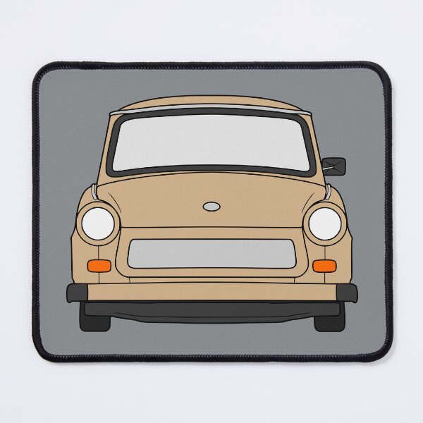 Item preview, Trabant 601 front pastel brown color designed and sold by EdimDesign.
