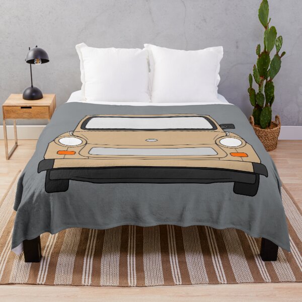 Item preview, Trabant 601 front pastel brown color designed and sold by EdimDesign.