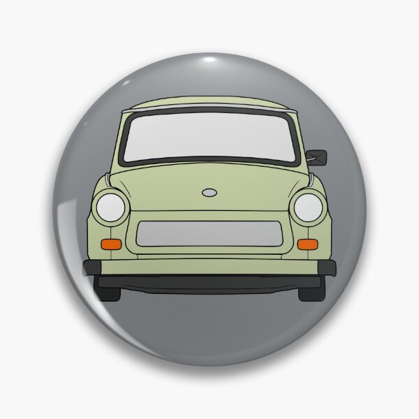 Item preview, Trabant 601 front pastel green color designed and sold by EdimDesign.