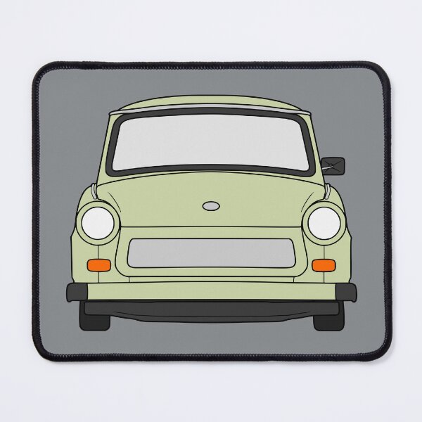 Item preview, Trabant 601 front pastel green color designed and sold by EdimDesign.