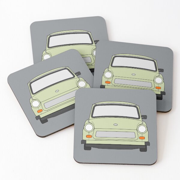 Item preview, Trabant 601 front pastel green color designed and sold by EdimDesign.