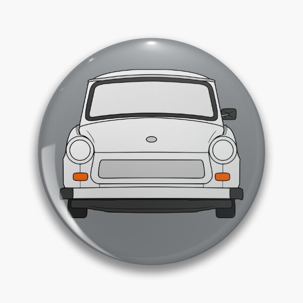 Item preview, Trabant 601 front white color designed and sold by EdimDesign.