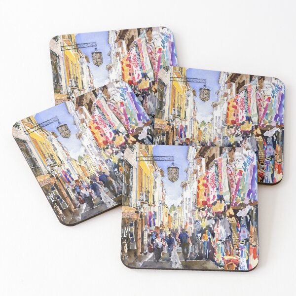 Item preview, Colours of the Albaicin. Shops in Granada designed and sold by Margaret Merry.
