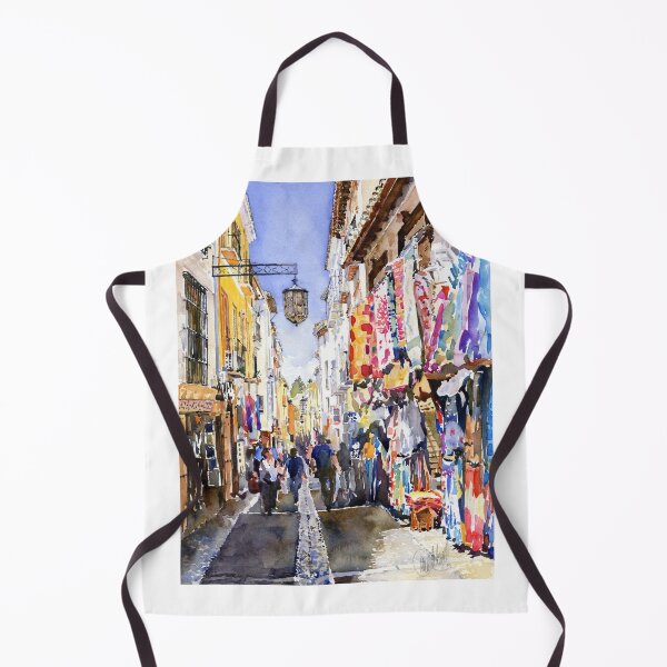 Item preview, Colours of the Albaicin. Shops in Granada designed and sold by Margaret Merry.