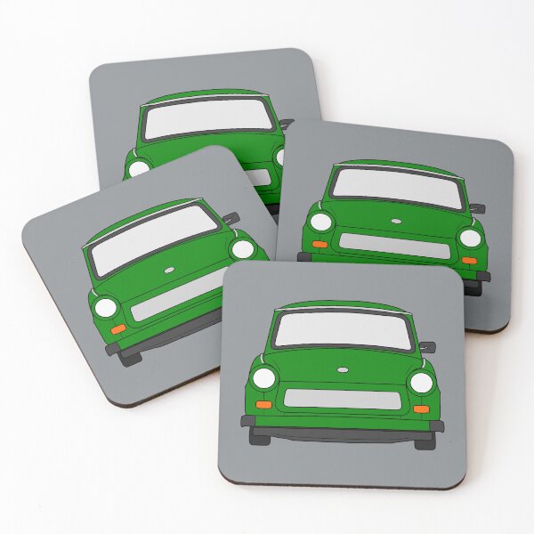 Item preview, Trabant 601 front green color designed and sold by EdimDesign.