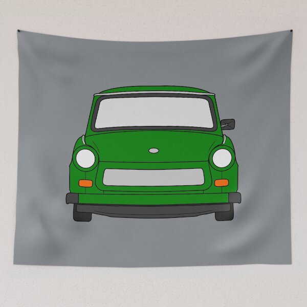 Item preview, Trabant 601 front green color designed and sold by EdimDesign.