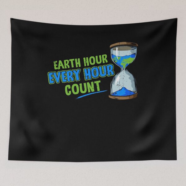Artikelvorschau, Tag der Erde 2022 Earth Hour Jede Stunde zählt entworfen und verkauft von mayohattang.