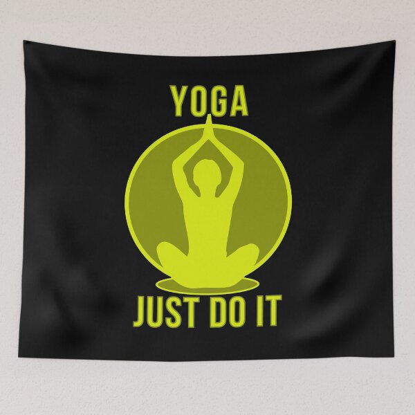 Item preview, Yoga Just Do It designed and sold by designerpriti.