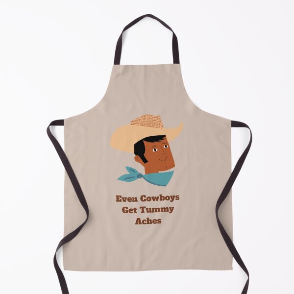 Item preview, even cowboys get tummy aches designed and sold by noha alzohbi.