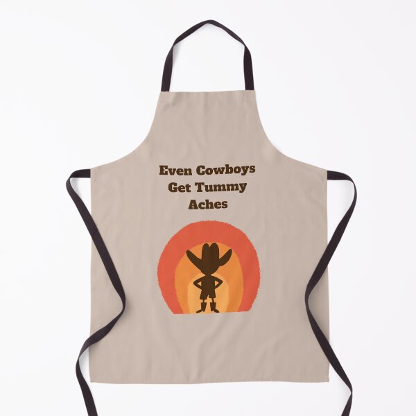 Item preview, even cowboys get tummy aches designed and sold by noha alzohbi.